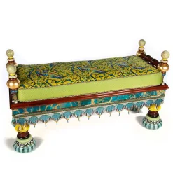 Ridiculous Peacock Bench