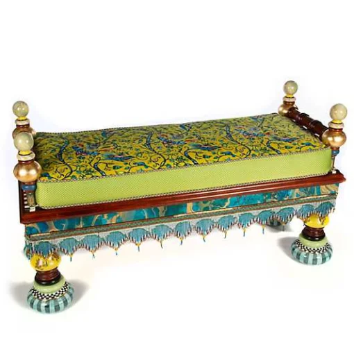 Ridiculous Peacock Bench
