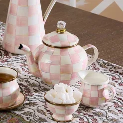 Rosy Check 4 Cup Teapot