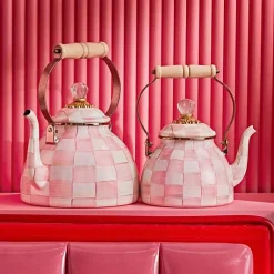 Rosy Check 3 Quart Tea Kettle