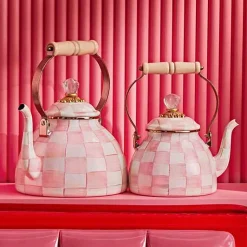 Rosy Check 2 Quart Tea Kettle