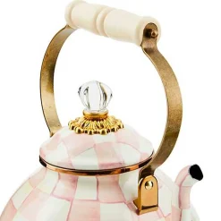 Rosy Check 3 Quart Tea Kettle