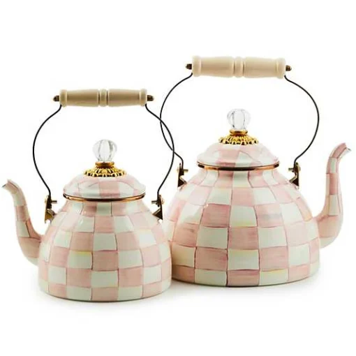 Rosy Check 3 Quart Tea Kettle