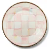 Rosy Check Appetizer Plates, Set of 4