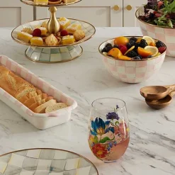 Rosy Check Baguette Dish
