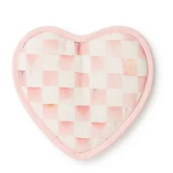 Rosy Check Heart Potholder