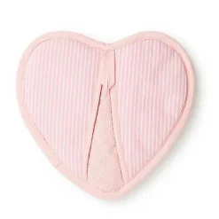 Rosy Check Heart Potholder