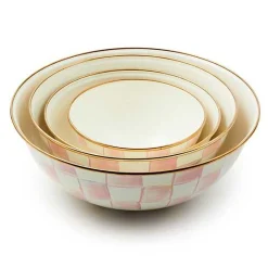 Rosy Check Large Everyday Bowl