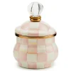 Rosy Check Lidded Sugar Bowl