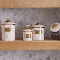 Rosy Check Mini Canister