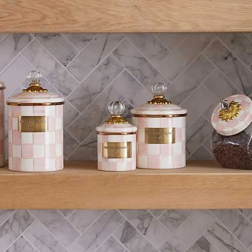 Rosy Check Mini Canister