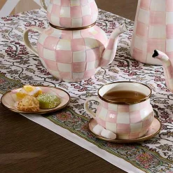 Rosy Check Saucer