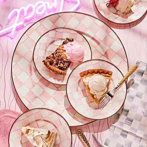 Rosy Check Serving Platter