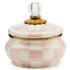 Rosy Check Squashed Pot