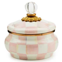 Rosy Check Squashed Pot