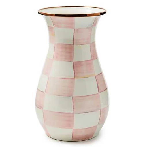 Rosy Check Tall Vase