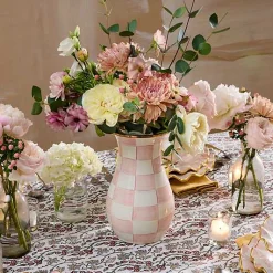 Rosy Check Tall Vase