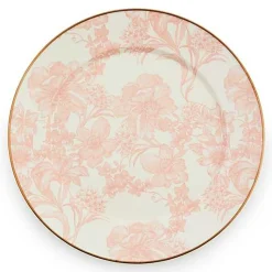 Rosy English Garden Enamel Charger/Plate