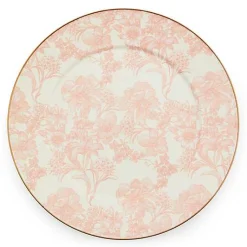 Rosy English Garden Enamel Serving Platter