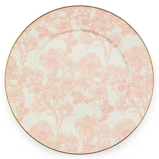 Rosy English Garden Enamel Serving Platter