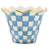 Royal Check 8 Ceramic Garden Pot