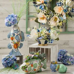 Royal Check Blue Hydrangea