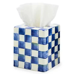 Royal Check Boutique Tissue Box Cover