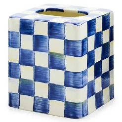 Royal Check Boutique Tissue Box Cover
