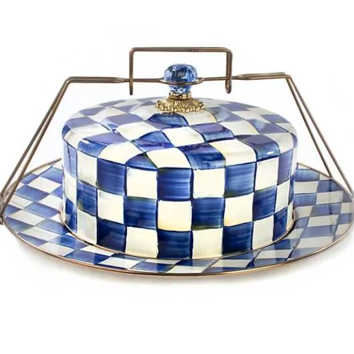 Royal Check Cake Carrier