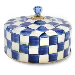 Royal Check Cake Carrier