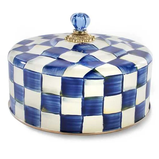 Royal Check Cake Carrier
