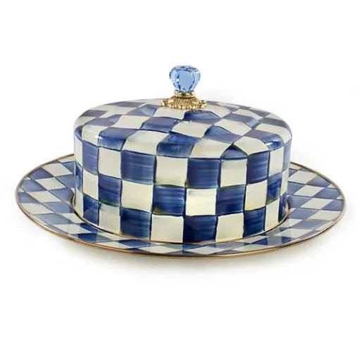 Royal Check Cake Carrier