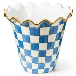 Royal Check Ceramic Jumbo Garden Pot