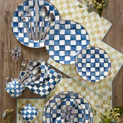 Royal Check Charger/Plate