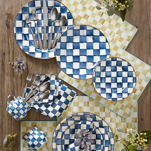 Royal Check Charger/Plate