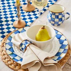 Royal Check Charger/Plate