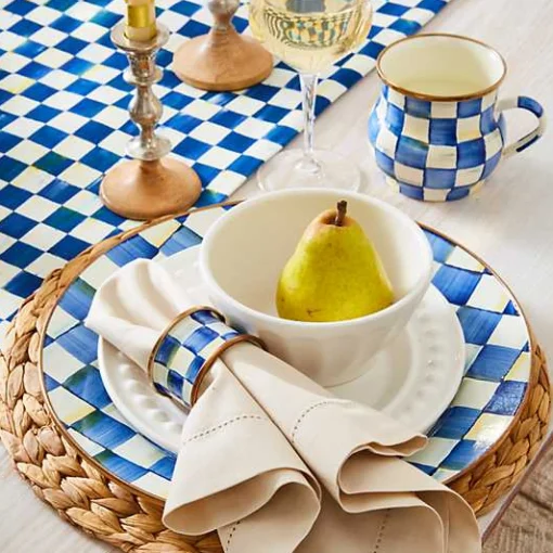 Royal Check Charger/Plate