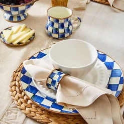 Royal Check Charger/Plate