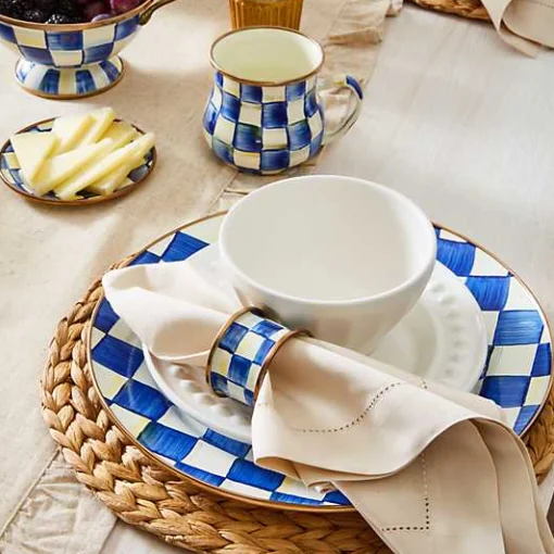 Royal Check Charger/Plate