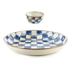 Royal Check Chip  Dip Set