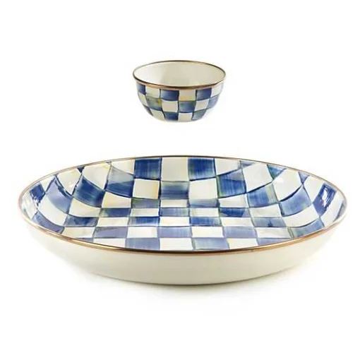 Royal Check Chip  Dip Set