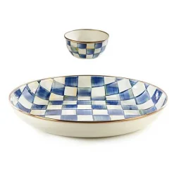 Royal Check Chip  Dip Set