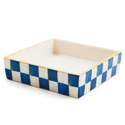 Royal Check Cocktail Napkin Holder