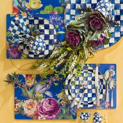 Royal Check Dinner Plate