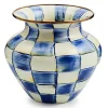 Royal Check Enamel Large Vase