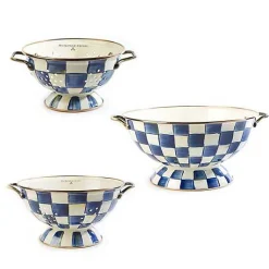 Royal Check Everything Bowl  Colanders Set
