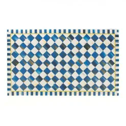 Royal Check Floor Mat - 2' x 3'