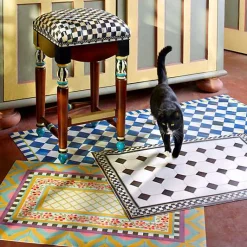 Royal Check Floor Mat - 3' x 5'