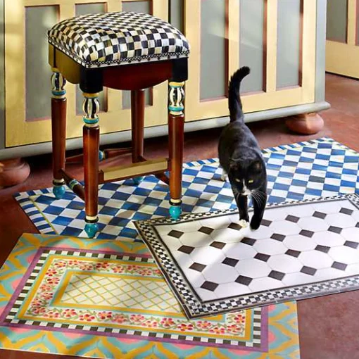 Royal Check Floor Mat - 3' x 5'