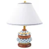 Royal Check Groovy Table Lamp
